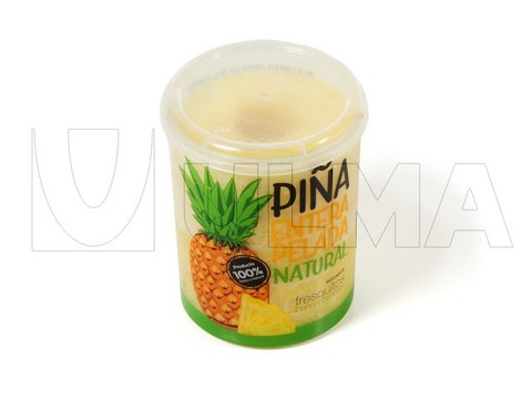 Gesneden fruit MAP verpakt in harde verpakking met traysealer