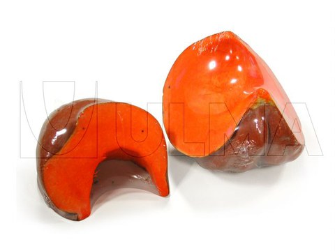 Portie pompoen verpakt op flow pack machine (hffs) in krimpfolie