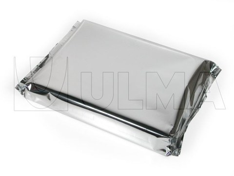 Chocoladereep verpakt in flow pack wrapper (HFFS).