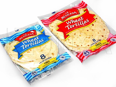 Mexicaanse tortillas verpakt onder MAP