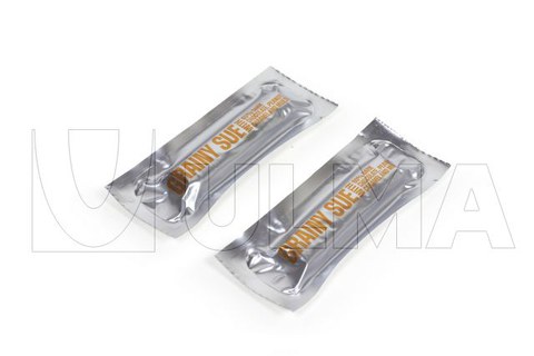 Chocoladereep vacuüm in flexibele folie verpakt met thermoformer