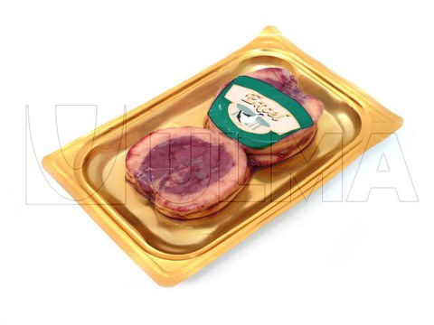 Paté skinverpakt met thermoformer
