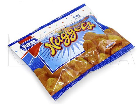 Kipnuggets verticaal verpakt met VFFS machine
