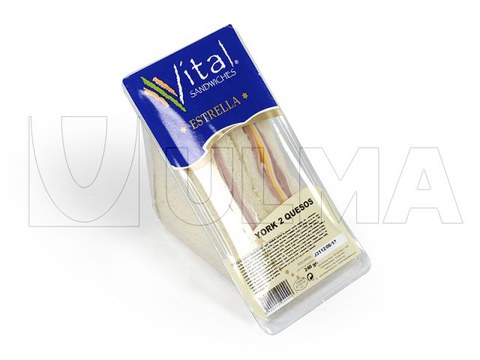 Sandwich MAP verpakt met thermoformer