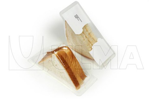 Sandwiches MAP verpakt met thermoformer in harde folie