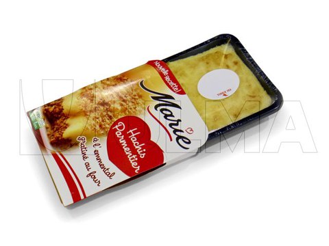 Ready meals in Flowpack (HFFS) in gemodificeerde atmosfeer met gebruik van BDF krimpfolie