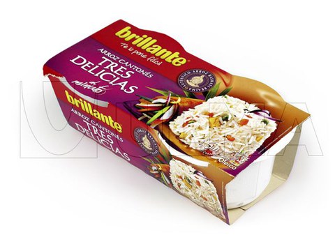 Rijst MAP verpakt met traysealer