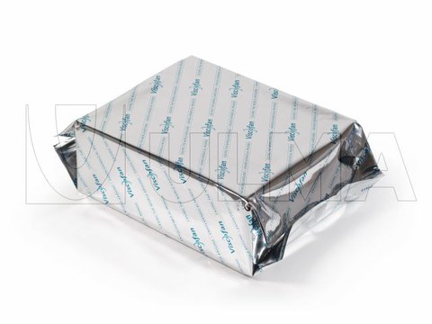 Collageen dozen verpakt in flow pack wrapper